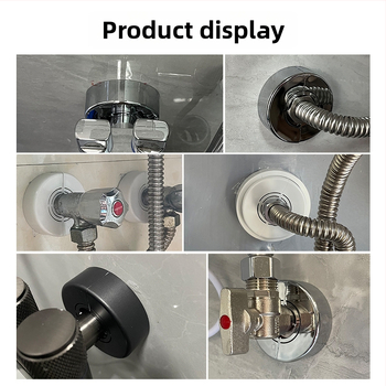 Dekoratiivne kate nurga ventiilile ja dušile – ABS, kaasaegne minimalistlik stiil, litsentsitav privaatne märgistamine, kvaliteedi garantii