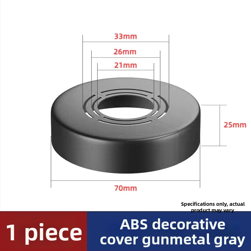Dekoratiivne kate nurga ventiilile ja dušile – ABS, kaasaegne minimalistlik stiil, litsentsitav privaatne märgistamine, kvaliteedi garantii
