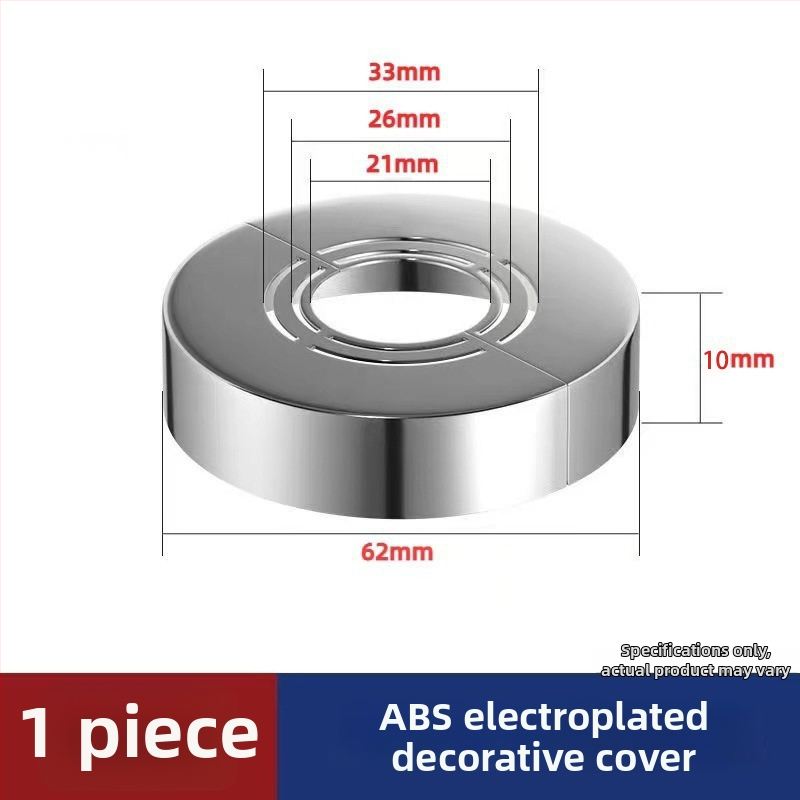 Dekoratiivne kate nurga ventiilile ja dušile – ABS, kaasaegne minimalistlik stiil, litsentsitav privaatne märgistamine, kvaliteedi garantii