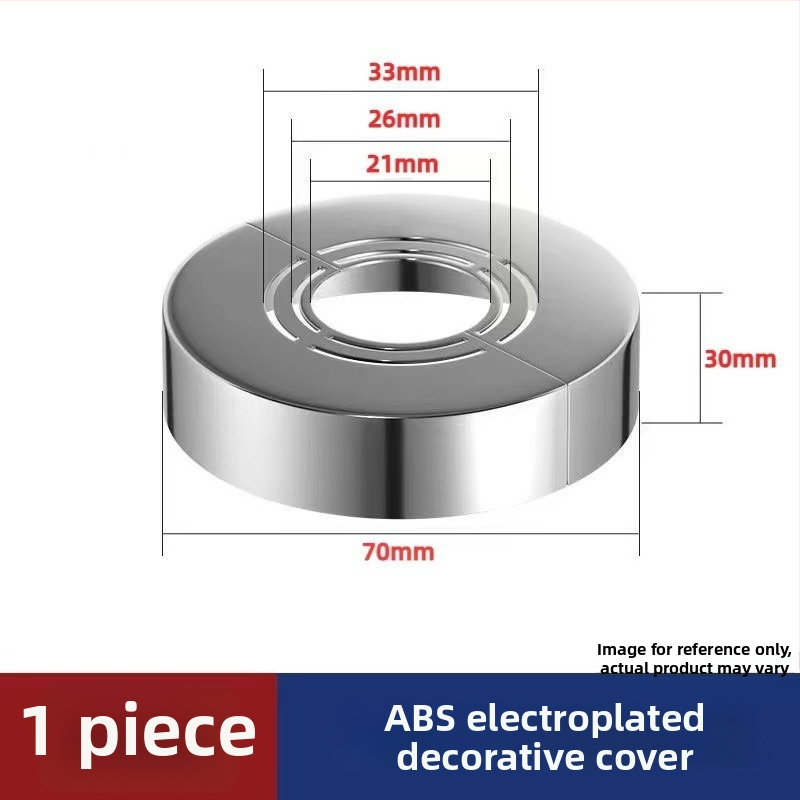 Dekoratiivne kate nurga ventiilile ja dušile – ABS, kaasaegne minimalistlik stiil, litsentsitav privaatne märgistamine, kvaliteedi garantii