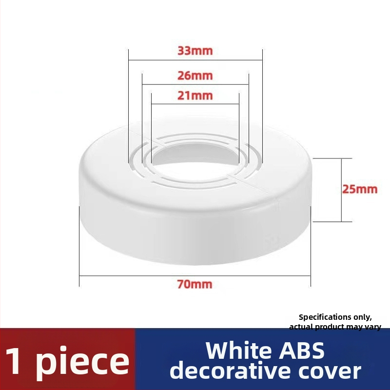 Dekoratiivne kate nurga ventiilile ja dušile – ABS, kaasaegne minimalistlik stiil, litsentsitav privaatne märgistamine, kvaliteedi garantii