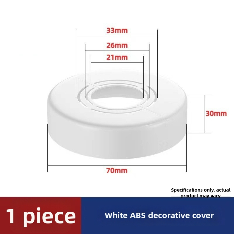 Dekoratiivne kate nurga ventiilile ja dušile – ABS, kaasaegne minimalistlik stiil, litsentsitav privaatne märgistamine, kvaliteedi garantii