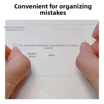 Poolläbipaistev kirjutatav pakkelett, 40 μm BOPP kile, veepõhine liim, ilma jääkideta, kontorile ja õppimiseks