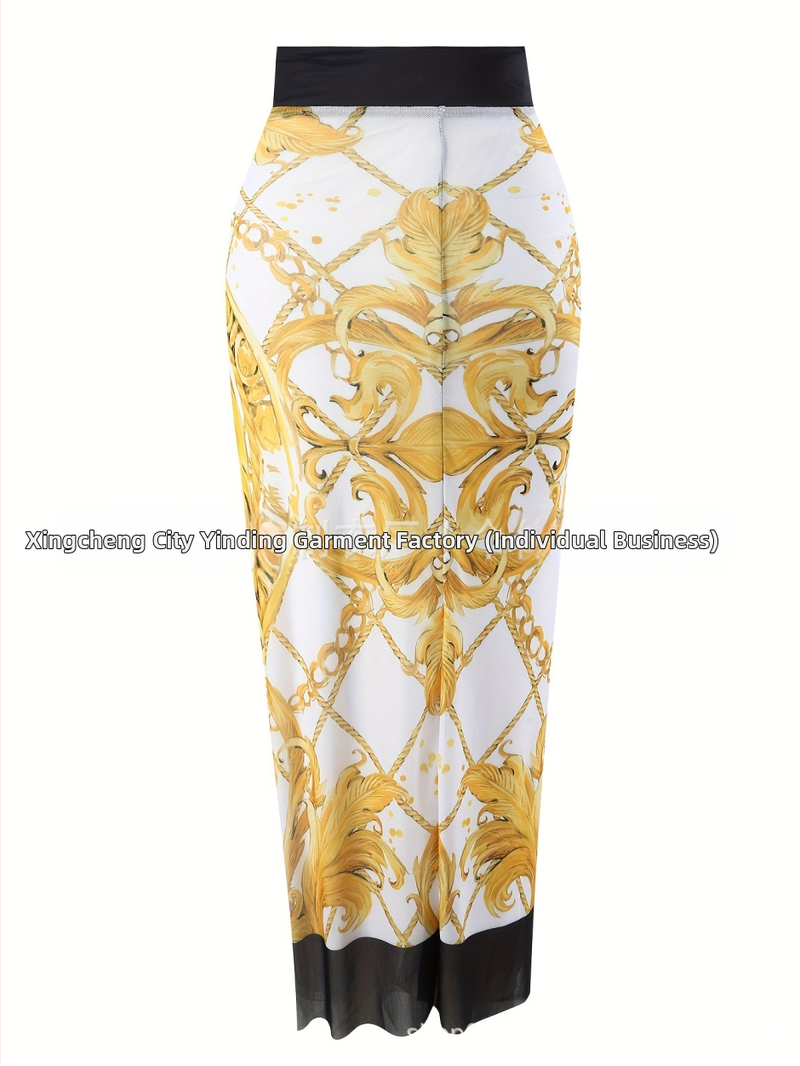 Viengabains peldkostīms - seksīgs raksts (ar krūšu spilventiņu un bez tērauda atbalsta, poliestera audums, bez piedurknēm, peldēšanai)