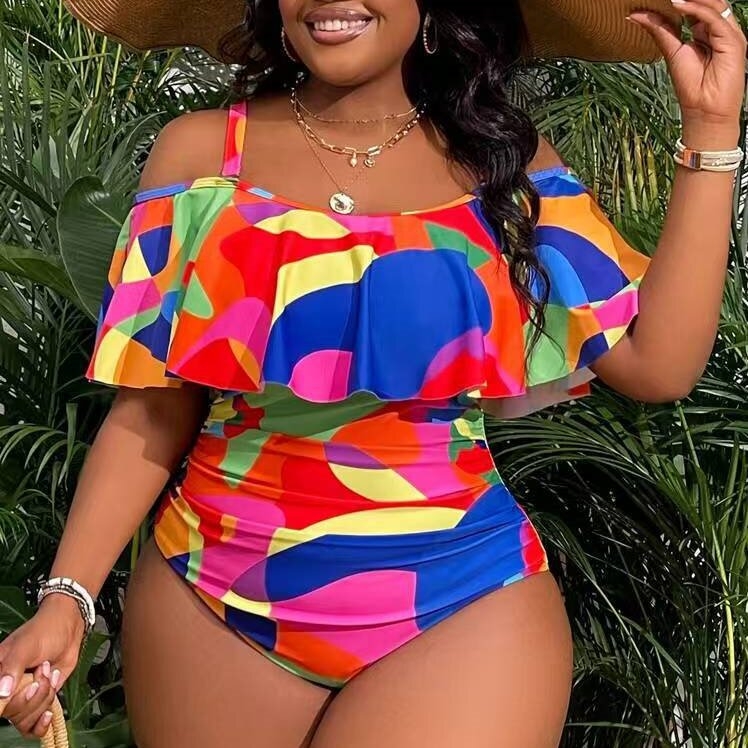 Costum de baie întreg pentru femei, fără spate, cu elasticitate înaltă, cu padding la bust, material: nailon 82% poliester, căptușeală poliester 18%, fără suport metalic, fără mâneci