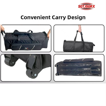 Trummide riistvara kott ratastega — polüester, Sgtjsgrx, sobib trummidele, unisex, 2024 kevad