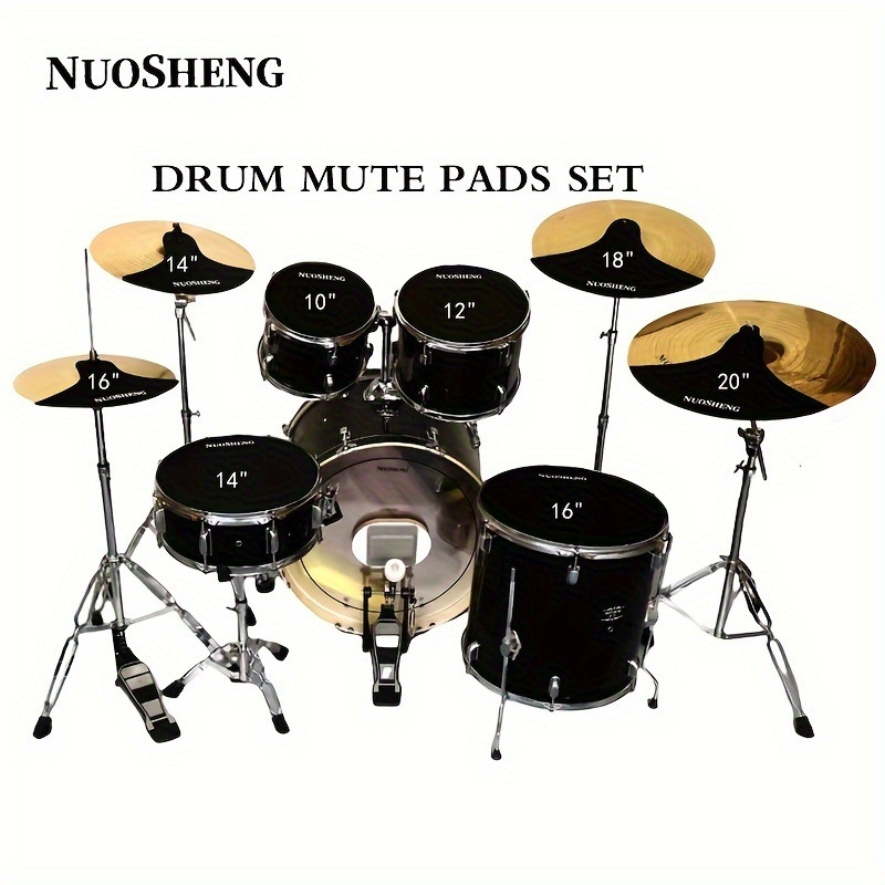 Summutav trummipadjake – kumm, mudel: Drum pads, bränd: Tuohu, pakkimine: Opp bag