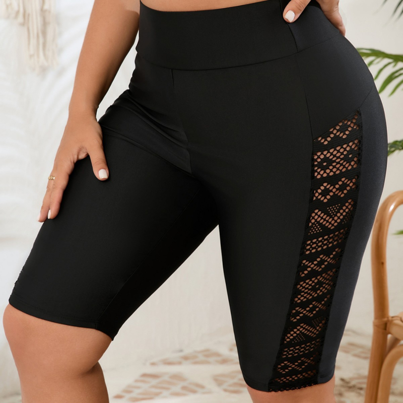 Naiste sportlikud ujumis aluspüksid, nailon 80/20, 200 g, kloori vastupidav vooder, ühevärviline muster