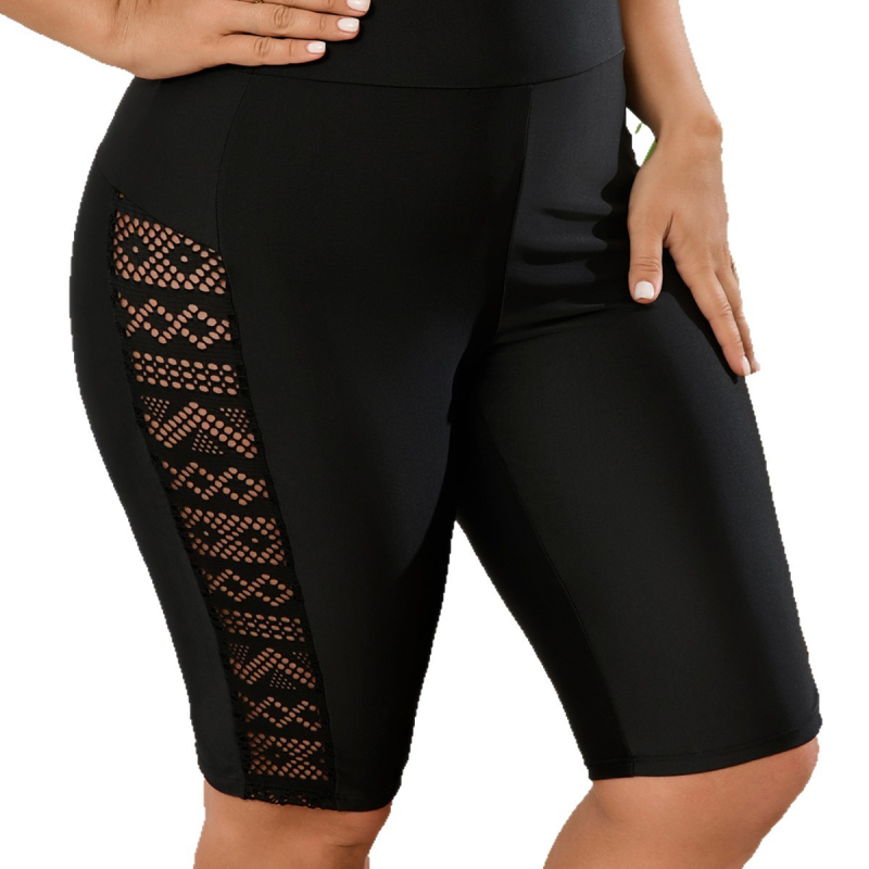 Naiste sportlikud ujumis aluspüksid, nailon 80/20, 200 g, kloori vastupidav vooder, ühevärviline muster