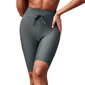 Naistele kõrge taljega kiiresti kuivatavad ujumisripped, 82% nailon, vooder polüester, jooksmiseks ja ujumiseks