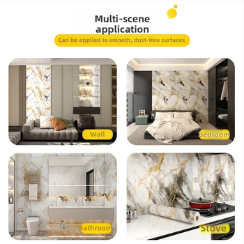 Dekoratīvs sienas uzlīme – XPE materiāls, marmora raksts, pašlīmējošs, ūdensizturīgs un mitrumizturīgs, biezums 2,0 mm
