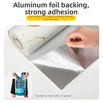 Dekoratīvs sienas uzlīme – XPE materiāls, marmora raksts, pašlīmējošs, ūdensizturīgs un mitrumizturīgs, biezums 2,0 mm