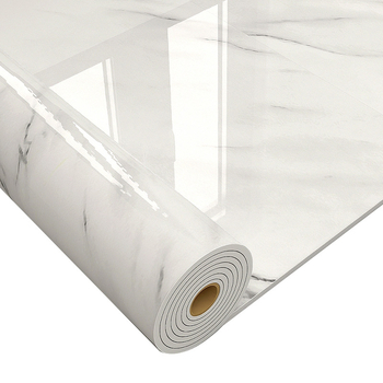 Декоративен самозалепващ стенен стикер с мраморна шарка – XPE материал, водоустойчив и влагоустойчив, дебелина 2.0 мм