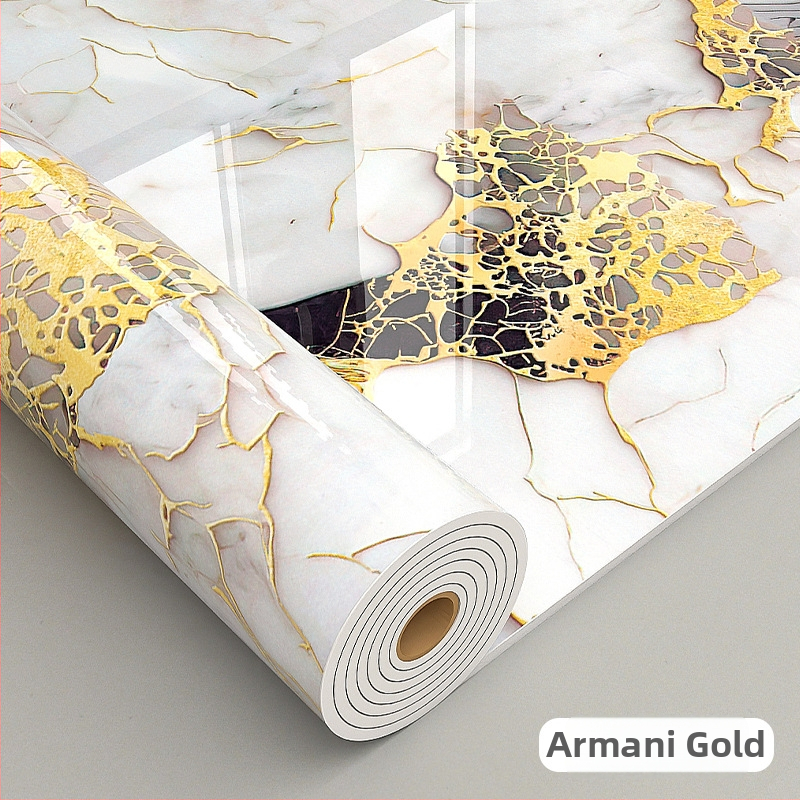 Dekoratīvs sienas uzlīme – XPE materiāls, marmora raksts, pašlīmējošs, ūdensizturīgs un mitrumizturīgs, biezums 2,0 mm