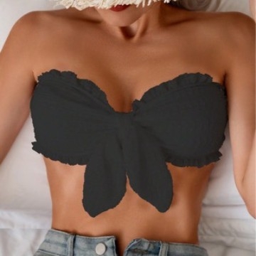 Naistele rinnahoidmita ujumisülaosa, polüesterkangas (82% polüester), vooder 90% polüester, kanga kaal 110 g/m²