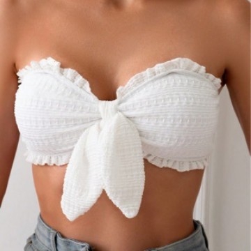 Naistele rinnahoidmita ujumisülaosa, polüesterkangas (82% polüester), vooder 90% polüester, kanga kaal 110 g/m²