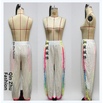 Naiste UV-kaitsega rannapüksid, vaba lõikega nöör-õmblustega, bambuskiududest kangas, 60% puuvill, vooder 40% polüester, 194 g, sobivad ujumiseks ja veespordiks