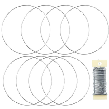 Metāla gredzens karājamām rotām ar dream catcher motīvu, DIY rotaslietu piederumi, kāzām un svētkiem