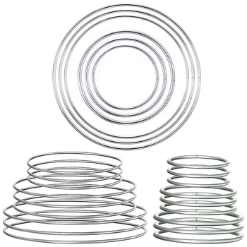 Metāla gredzens karājamām rotām ar dream catcher motīvu, DIY rotaslietu piederumi, kāzām un svētkiem