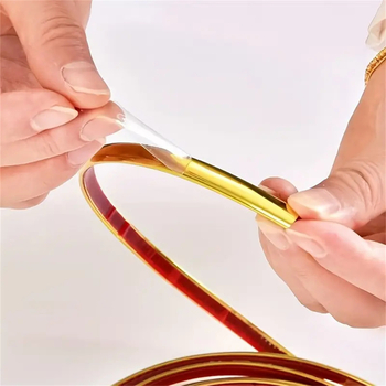 Самозалепваща декоративна лента, PVC материал, модерен минималистичен стил, без услуги за монтаж