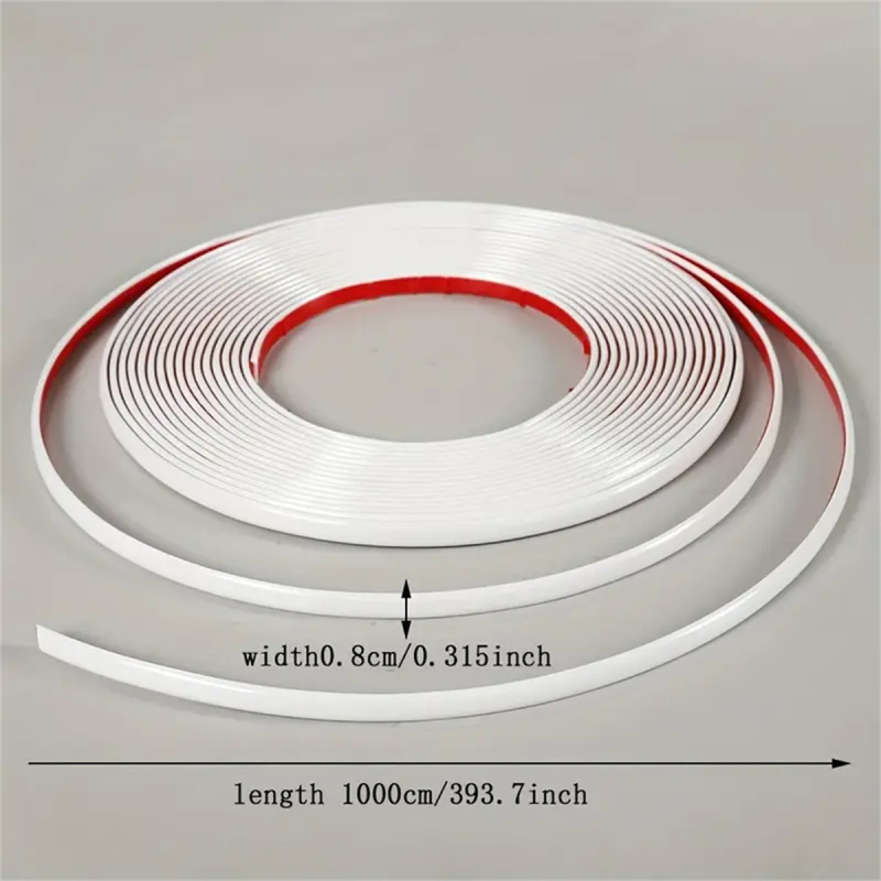 Самозалепваща декоративна лента, PVC материал, модерен минималистичен стил, без услуги за монтаж