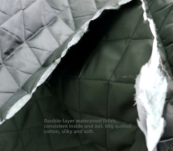 Arden dangtelis fortepijonui grand piano, nailon audinys, atsparus vandeniui ir drėgmei, medvilninis užpildas, šiuolaikiško minimalistinio stiliaus