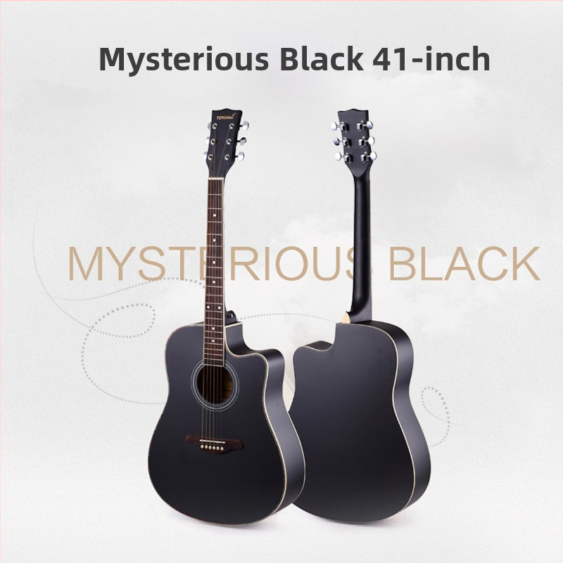 Акустична китара TH-41B със Spruce топ, Basswood задна част, Rosewood фингърборд, матово покритие