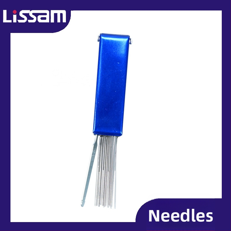 Gaaskeevitamiseks mõeldud Pass nõel alumiiniumkarbis – Tüüp: Pass needle; Imporditud: Ei; Bränd: Muu