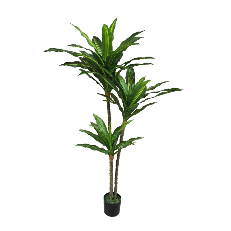 Вътрешен бонсай декоративно растение - пластмасов материал, релефна изработка, Brazil вариант (Марка: Couple crown; Приложение: сватби, реквизит за снимки, домашен декор)