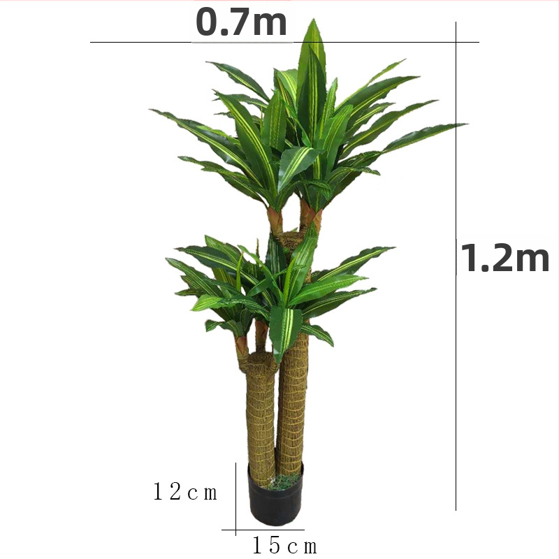 Iekštelpu bonsai dekoratīvā auga - plastmasas materiāls, reljefēta izskats, Brazil šķirne (Zīmols: Couple crown; Lietošana: laulības, fotogrāfiju rekvizīti, mājas dekors)
