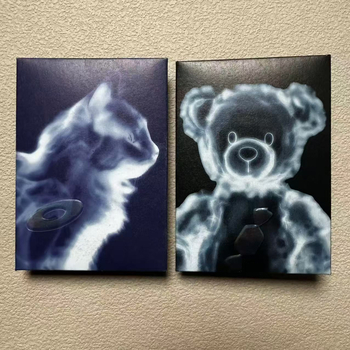 Lesserafim мърчандайз за персонажи, корейски стил, хартия с покритие