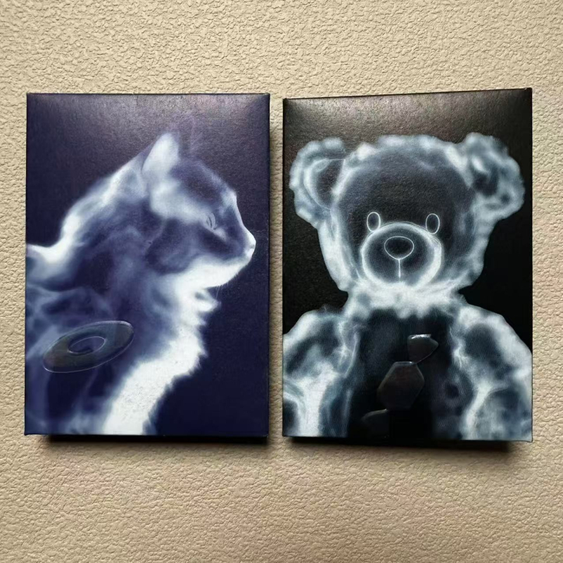 Lesserafim мърчандайз за персонажи, корейски стил, хартия с покритие