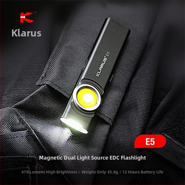 Laaditav LED taskulamp, kaasaskantav mini EDC, 4W, 3.0-4.2V, sisseehitatud akumulator