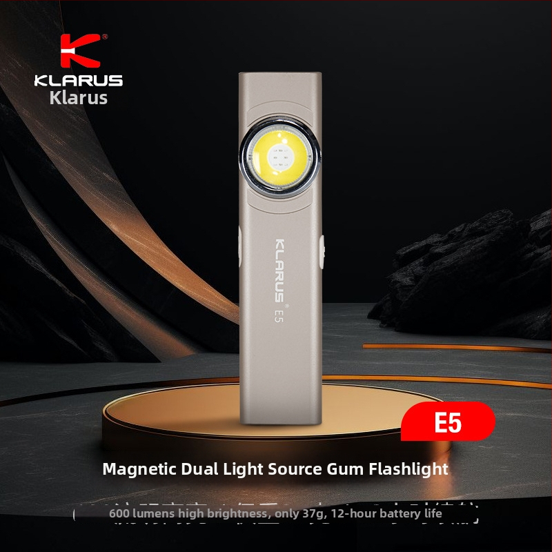 Laaditav LED taskulamp, kaasaskantav mini EDC, 4W, 3.0-4.2V, sisseehitatud akumulator