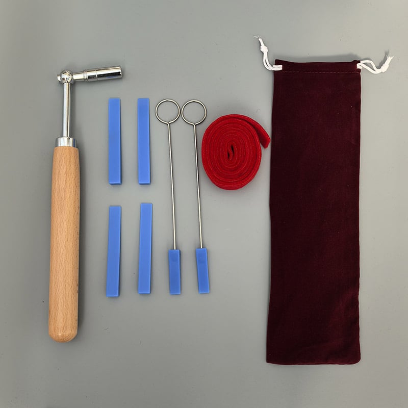 Σετ εργαλείων κουρδίσματος πιάνου, 9 τεμάχια, μοντέλο 009