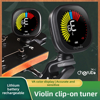 Kitarrile, ukulele ja viiulile tuner – WST-670, laetav, automaatne digitaalne tuner