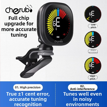 Kitarrile, ukulele ja viiulile tuner – WST-670, laetav, automaatne digitaalne tuner