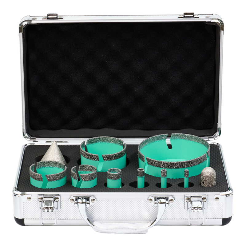 M14 резбован hole opener за мрамор, каменна плоча, керамика и пълна порцеланова плочка — диамантено пробиване, сухо пробиване