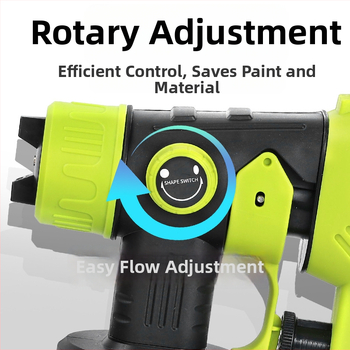 Pihustuspüstol, ühilduv Ryobi 18V akulaatoriga; aku ei kuulu komplekti; tõhus pihustusotsik