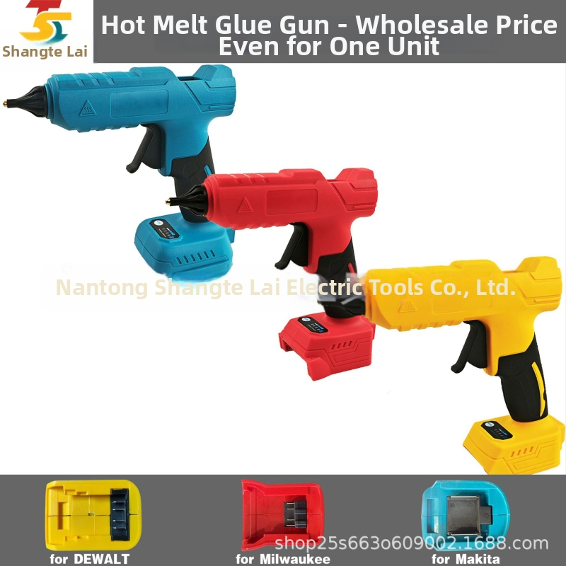 Santley liimipüstol kuuma liimiga, laetav liitiumakku, nominaalne pinge 21V, pakend 10 tk, kasutus: töö