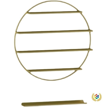 Дисплей за лакове за нокти – метална конструкция, окачващ стенен дисплей за маникюр