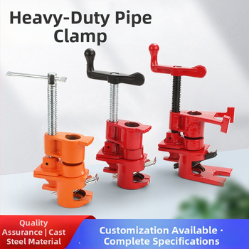 F-tüüpi klamber puidutööks ja kivide jaoks — terasest, piiramat kinnitusteulatus, kaal 1,4