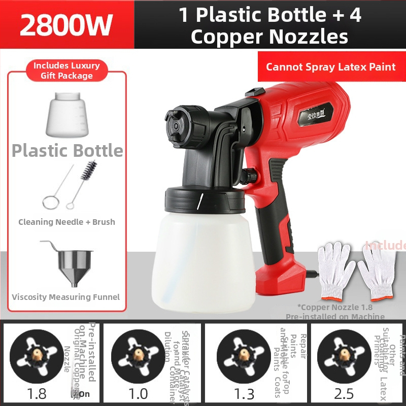 Juhtmega värviprits koduseks kasutamiseks, kõrge atomisatsioon, 220V, toiteallikas: pistik, bränd: Other