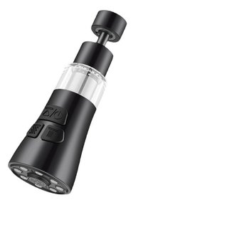 Разширител за кухненски кран със защита от пръски, въртяща се аераторна глава и филтър (ABS + неръждаема стомана)