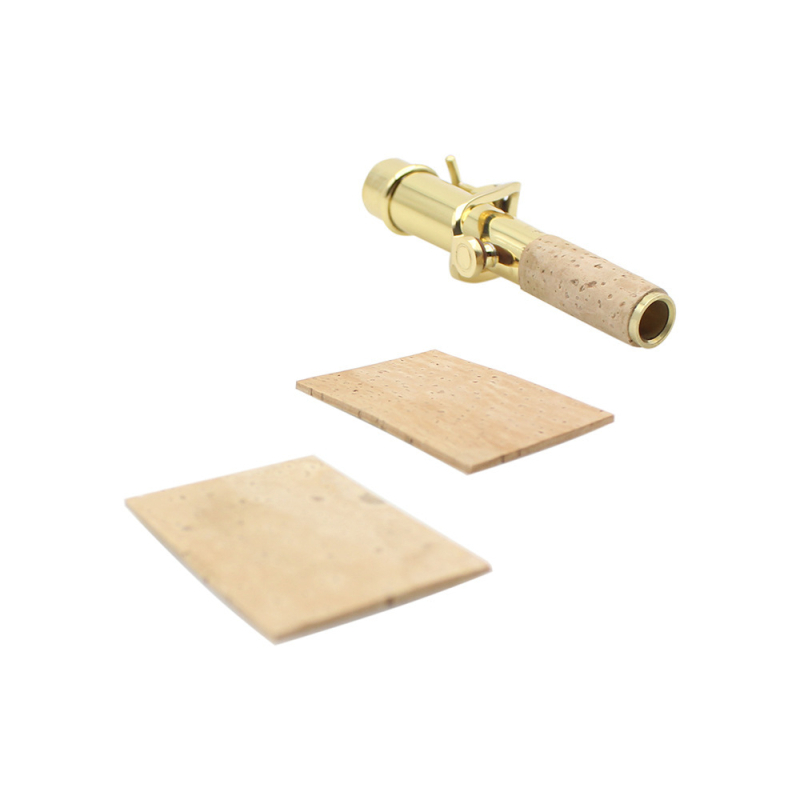 Φελλώδεις σφραγίδες μούτης για κλαρινέτο και σαξόφωνο, καμπύλος λαιμός, μοντέλο ND42, σετ 2–3 τεμάχια