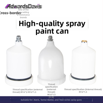 AdwardsDavis Pneumaatiline spreipüstoli lisaseade M16x2 ja M16x1.5 keermestusega, 600 ml maht, seeria GFG TT GTI