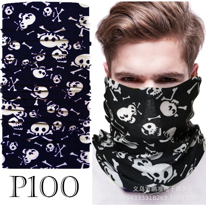 Безшевна многофункционална магическа забрадка от серията Skull, директна доставка от фабрика за трансгранични вериги за доставки, винаги на склад.