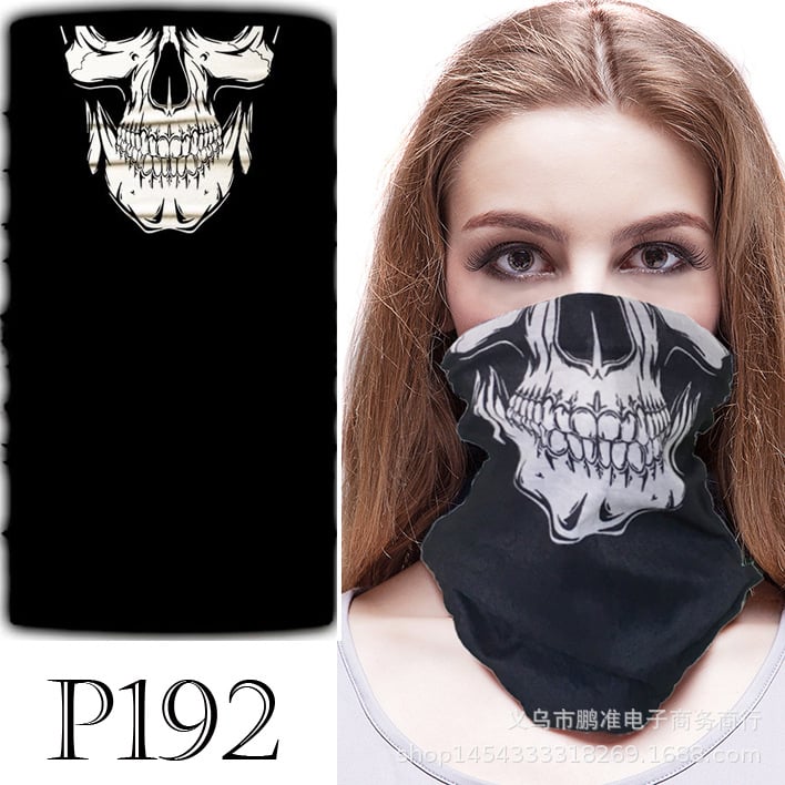 Безшевна многофункционална магическа забрадка от серията Skull, директна доставка от фабрика за трансгранични вериги за доставки, винаги на склад.