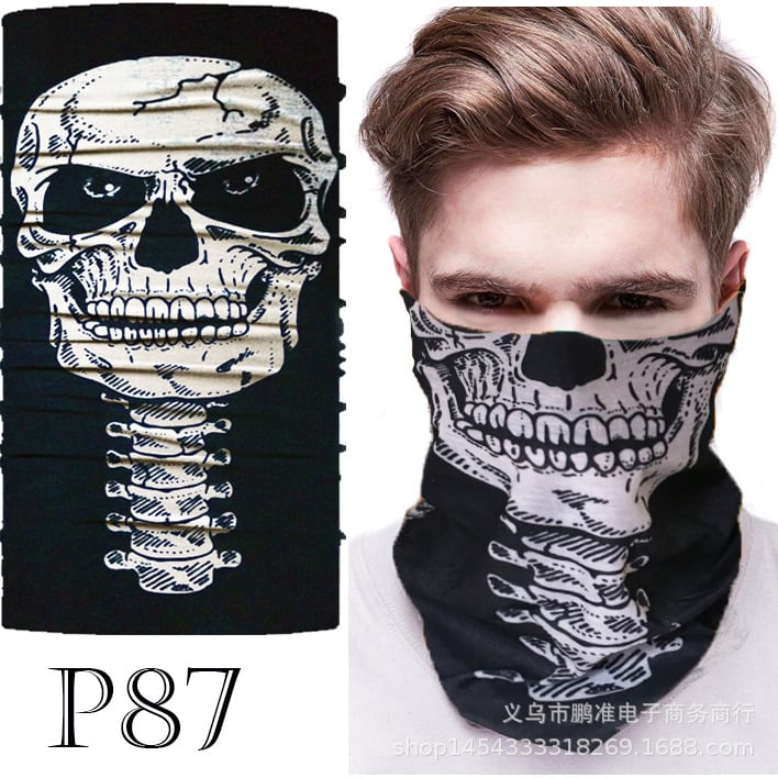 Безшевна многофункционална магическа забрадка от серията Skull, директна доставка от фабрика за трансгранични вериги за доставки, винаги на склад.