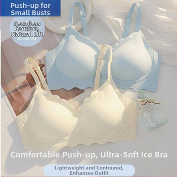 Jäspäline rinnahoidja õhukese pehme toelusega, 3/4 kauss, nailonist kangas spandexi voodriga (<30%), fikseeritud kahekordsed õlad, tagant kolme konksu rida